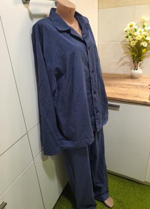 Мужской пижамный костюм, пижама большого размера5 фото