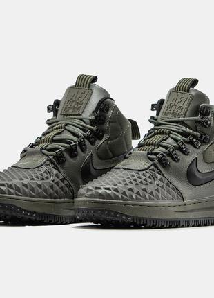 Кросівки зимові чоловічі 💨nike lunar force 1 duckboot хутро❄️