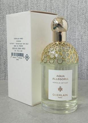 Guerlain aqua allegoria nerolia vetiver 125 мл тестер унісекс (оригінал)