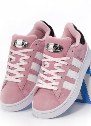 Жіночі кросівки adidas campus pink