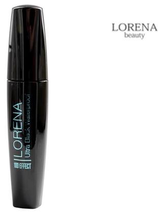 Тушь для ресниц lorena beauty ultra black waterproof,10