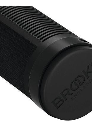 Гріпси гумові brooks cambium rubber grips 130 mm/130 mm чорний (1007-015520)3 фото