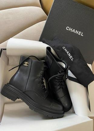 Ботинки ботинки в стиле chanel