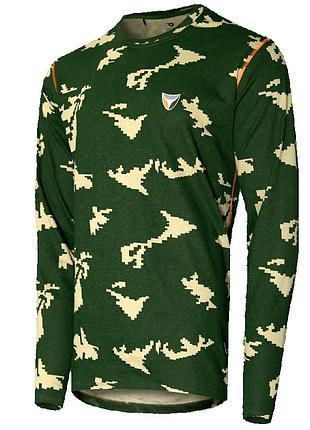 Чоловічий лонгслів тактова чоловіча футболка з довгим рукавом для силових структур xl birch ek-77