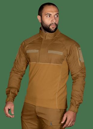 Рубашка боевая тактическая полевая износостойкая рубашка для силовых структур 7196(xl) койот ve-33