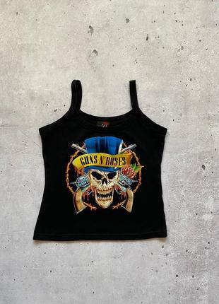 Женская майка guns n’ roses размер m-xl