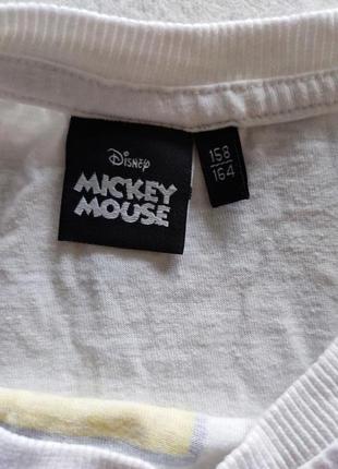 Футболка disney mickey mouse cotton котон жіноча дитяча казкова мульт8 фото