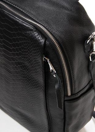 Женский кожаный рюкзак4 фото