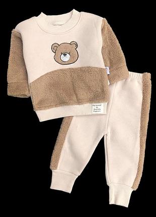 Теплий дитячий костюм, розмір 92 см