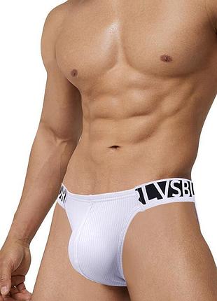 Мужские танга от бренда orlvs белого цвета