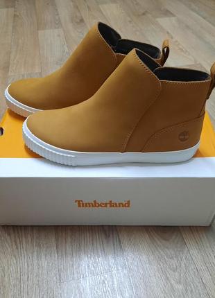 Ботинки чоботи timberland шкіра нубук / сапоги кожа оригинал