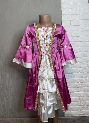 Карнавальное платье принцессы платье карнавальный костюм принцесса на девочку 3-5р.