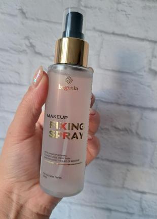 Спрей-фиксатор для макияжа makeup fixing spray bogenia