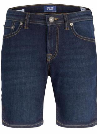 Шорты мужские джинсовые jack & jones m w32" jjirick jjoriginal shorts na 543 blue denim1 фото