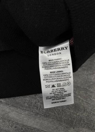 Мужской свитер burberry черный2 фото