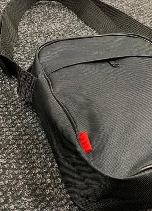 Барсетка puma  черная мужская сумка через плечо пума сумка puma8 фото