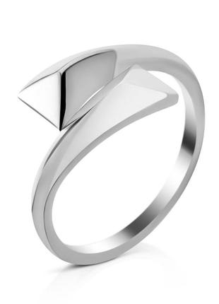Серебряное кольцо без камней s032 размер:15.5;17;