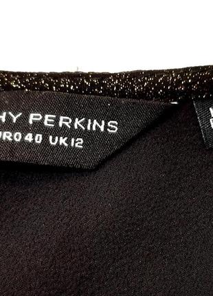 S-m нарядная блузка dorothy perkins, ткань с золотистым напылением, румыния7 фото