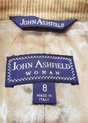 Xs-s женский блейзер john ashfield, оригинал брендовый пиджак, б-у вельветовый жакет, италия4 фото