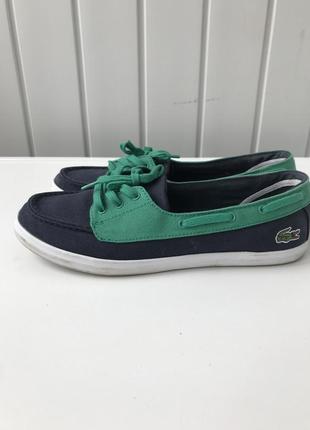 Мокасины lacoste1 фото