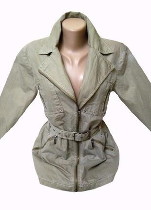S-м куртка женская косуха loft fashion, ветровка из хлопка, дания5 фото