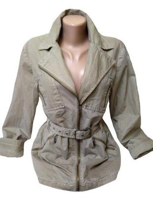 S-м куртка женская косуха loft fashion, ветровка из хлопка, дания1 фото
