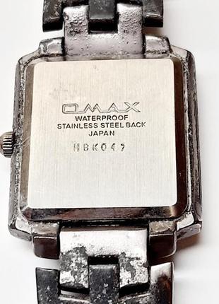 Наручные часы omax quartz с браслетом, не рабочие5 фото