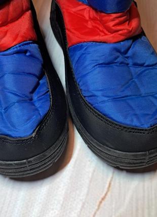 Яркие зимние ботинки сапожки водоотталкивающие warehouse2 фото