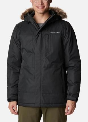 Куртка мужская columbia leif trail parka черная