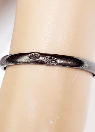 Кольцо ссср 925 пр, женский перстень в форме маркиз8 фото