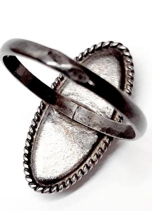 Кольцо ссср 925 пр, женский перстень в форме маркиз3 фото