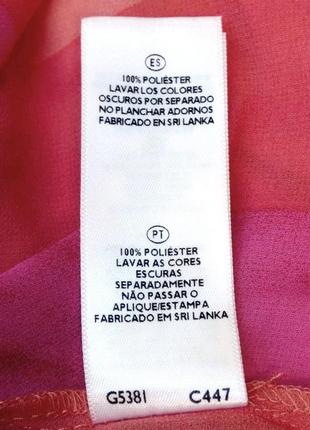 Xl-8xl туника в полоску savoir, изумительная батал блуза с брошью, шифоновый топ, шри ланка5 фото