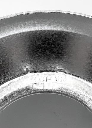 Підставка вінтажна під вазу, б-у вазу ссер, алюміній срібного кольору