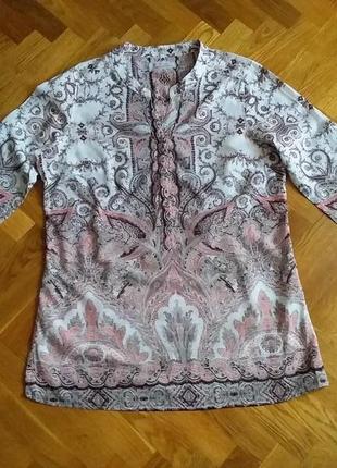 Красивая нежная хлопковая блузка