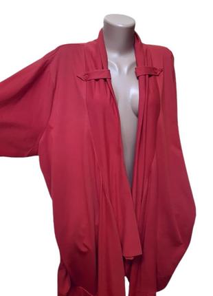 28-30 размер, красный трикотажный женский кардиган being casual3 фото