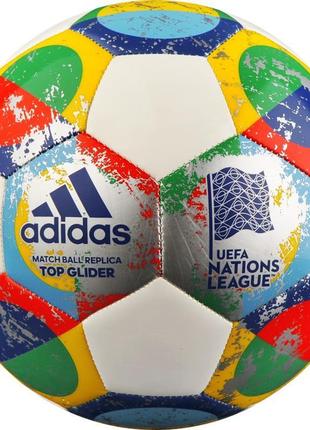 М'яч футбольний adidas nations league uefa 2019 cw5268
