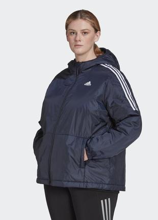 Куртка з капюшоном essentials (plus size) sportswear hk4658