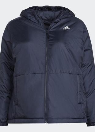 Куртка з капюшоном essentials (plus size) sportswear hk46588 фото