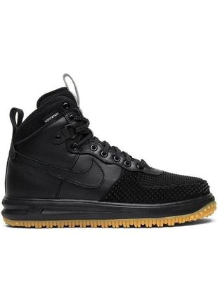 Кросівки чоловічі nike lunar force 1 duckboot "black" (805899-003)1 фото