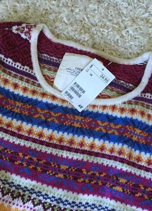 Джемпер fair isle h&m 4