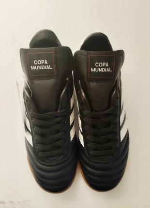 Взуття для футзалу підліткове ad copa mandual ob-3070 чорний-білий10 фото