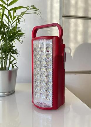 Ліхтар-лампа fujita 2606l ліхтарик з powerbank 24 led до 80 годин автономної роботи