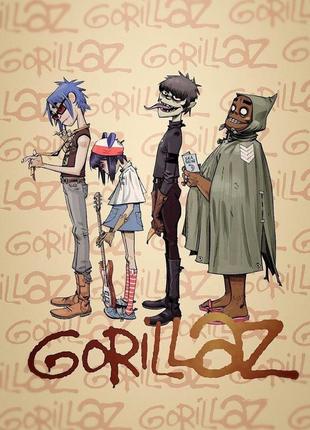 Gorillaz — музична група постер