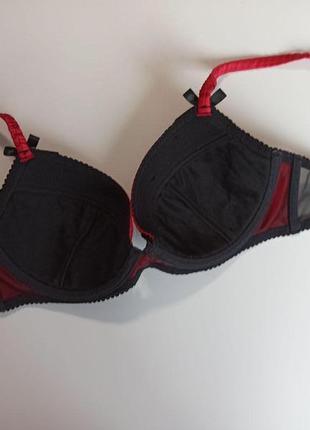 75c/ 34c чудовий сатиновий бюстгальтер пуш ап ann summers7 фото
