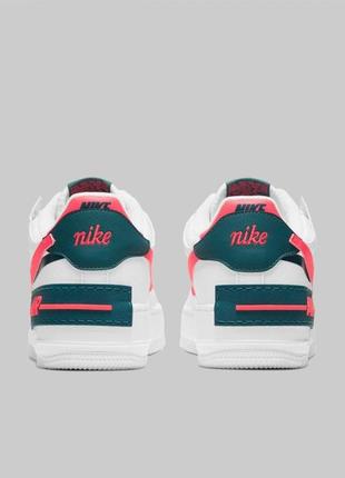 Кросівки жіночі nike w air force 1 shadow white (db3902-100)5 фото