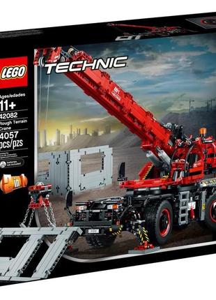 Огромный набор лего техник - подъёмный кран [lego technic 42082 - rough terrain crane]