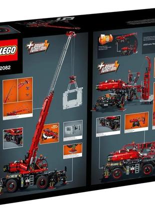 Величезний набір лего технік - підйомний кран [lego technic 42082 - rough terrain crane]3 фото