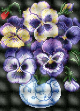 Алмазна мозаїка "братки" ©kovtun_olga_art ідейка amc7687 без підрамника 30х30 см