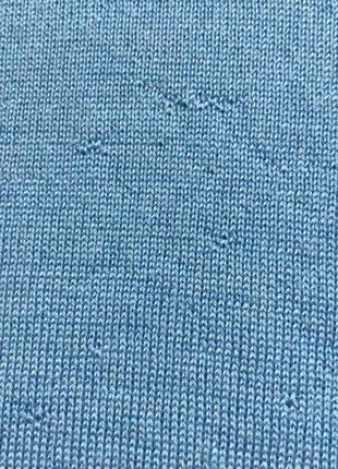 100% шерсть. синяя кофта джемпер реглан теплый свитер на осень зима8 фото