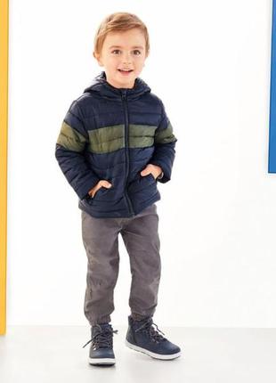 Куртка демисезонная водоотталкивающая и ветрозащитная для мальчика lupilu 328111 110 см (4-5 years)2 фото
